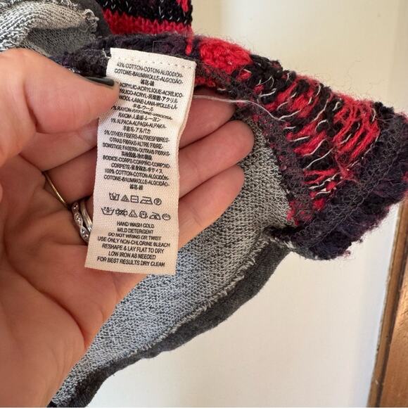 Free People Sinner Sweater Knit Sweatshirt S - Picture 11 of 11